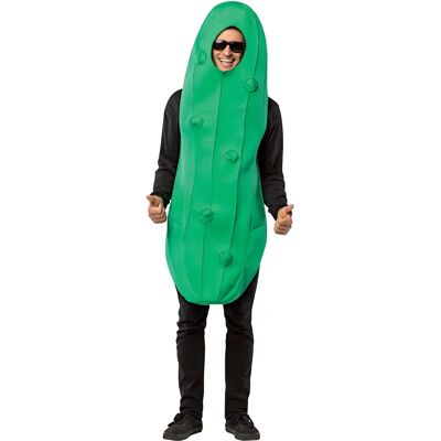 Rasta Imposta Pickle Costume - Unisex Adult Green 1 Size Rasta Imposta Pickle Costume - Unisex Adult Green 1 Size
