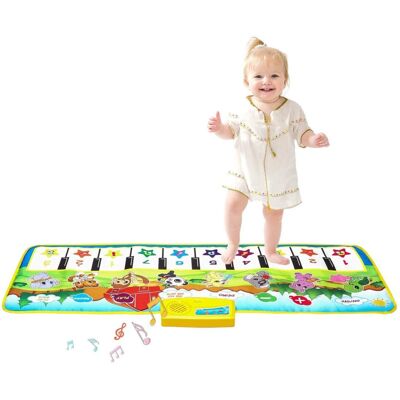 M Zimoon - Kids Piano Mat - 100x36 cm - Carpet - Piano Mat M Zimoon - Kids Piano Mat - 100x36 cm - Carpet - Piano Mat