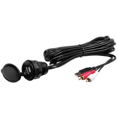 Boss Audio Systems MUSB35 Universal USB & AUX Cable - 3m Boss Audio Systems MUSB35 Universal USB & AUX Cable - 3m