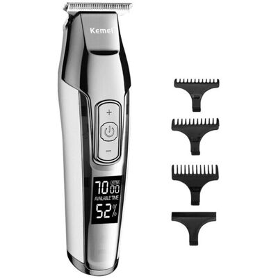 KEMEI - KM-5027 - Cordless - LCD Display - Hair Clipper KEMEI - KM-5027 - Cordless - LCD Display - Hair Clipper