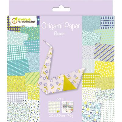 Avenue Mandarine - 52507O Origami - 20 x 20 cm - 61 feuilles - Papier origami Avenue Mandarine - 52507O Origami - 20 x 20 cm - 61 feuilles - Papier origami