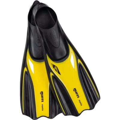 Mares Manta Schnorchelflossen - Hochleistung, Gelb & Grau, EU 36-37 Mares Manta Schnorchelflossen - Hochleistung, Gelb & Grau, EU 36-37