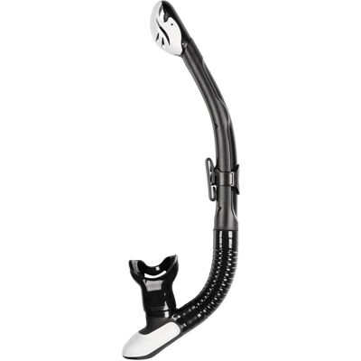 Mares Ergo Dry Snorkel - Semi-tørt, Anatomisk, Svart/Hvit Mares Ergo Dry Snorkel - Semi-tørt, Anatomisk, Svart/Hvit