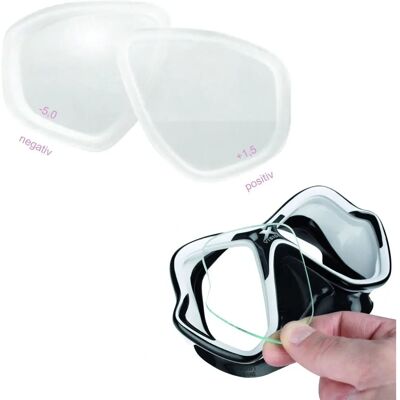 Lentille de Prescription Mares X Vision - Gauche - -6.5 Dioptries Lentille de Prescription Mares X Vision - Gauche - -6.5 Dioptries