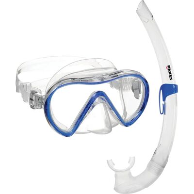 Mares Vento Snorkeling Set - Wide view, Hypoallergenic silicone mask, Water purge snorkel Mares Vento Snorkeling Set - Wide view, Hypoallergenic silicone mask, Water purge snorkel