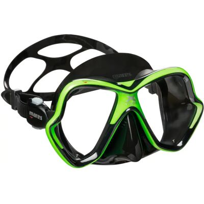 Mares X-Vision Svart/Lime Dykmask - Dykmask Mares X-Vision Svart/Lime Dykmask - Dykmask