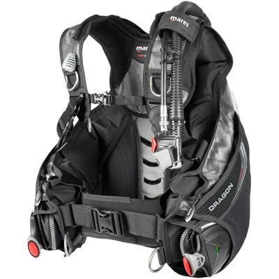 Giubbotto da immersione Mares Dragon SLS nero - XS Giubbotto da immersione Mares Dragon SLS nero - XS
