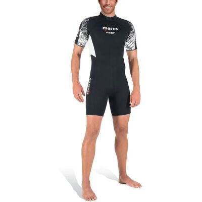 Combinaison Shorty Reef 2,5 mm Mares - Combinaison neoprene - Publicité Combinaison Shorty Reef 2,5 mm Mares - Combinaison neoprene - Publicité