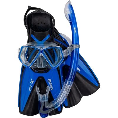 Set de snorkel pirata X-One Pirate - Mascarilla, aletas Set de snorkel pirata X-One Pirate - Mascarilla, aletas