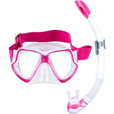 Mares Wahoo Neon Schnorchelset - Maske, Schnorchel, Weitwinkel Mares Wahoo Neon Schnorchelset - Maske, Schnorchel, Weitwinkel