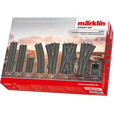 Märklin 24905 C track expansion set for H0 model railway Märklin 24905 C track expansion set for H0 model railway
