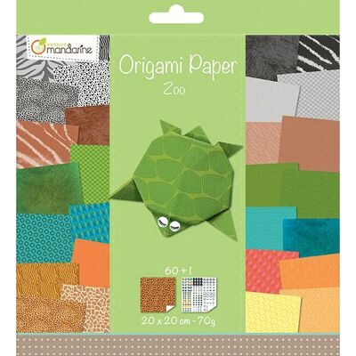 Avenue Mandarine 52504MD Jouet d'Artisanat - Papier Origami Zoo Avenue Mandarine 52504MD Jouet d'Artisanat - Papier Origami Zoo