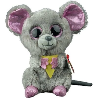 Ty Beanie Boo Souris Squeaker 15cm - Peluche - Publicité Ty Beanie Boo Souris Squeaker 15cm - Peluche - Publicité