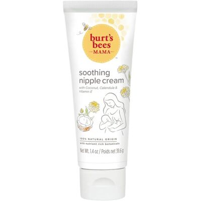 Burt's Bees Mamma Beroligende Nippelkremer med Kokos, Ringblomst og Vitamin E - Nippelkremer Burt's Bees Mamma Beroligende Nippelkremer med Kokos, Ringblomst og Vitamin E - Nippelkremer