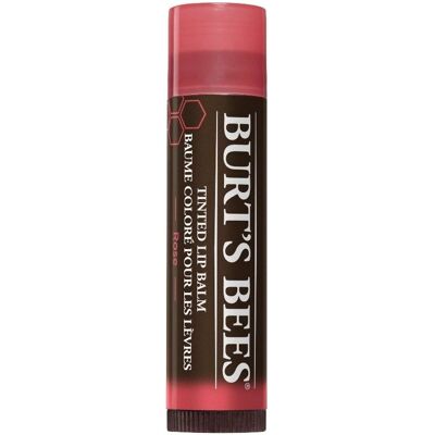 Burt's Bees Rose Getinte Lip Balm - Naturlig Hydrering Burt's Bees Rose Getinte Lip Balm - Naturlig Hydrering