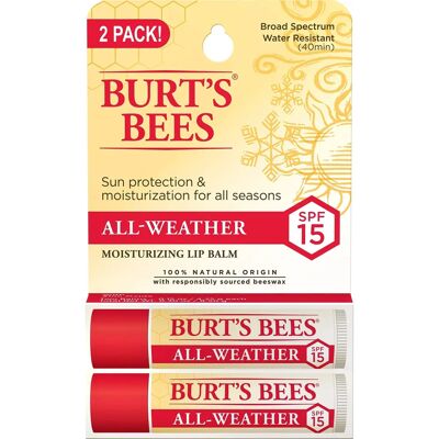 Burts Bees Modèle - Baume à lèvres hydratant SPF 15 - Baume à lèvres - Publicité Burts Bees Modèle - Baume à lèvres hydratant SPF 15 - Baume à lèvres - Publicité
