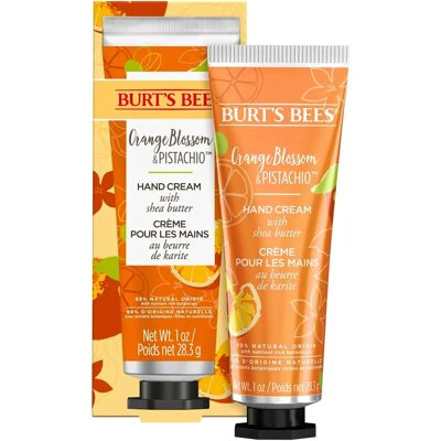 Burt's Bees Crème pour les Mains à la Fleur d'Oranger et Pistache - Crème pour les Mains - Publicité Burt's Bees Crème pour les Mains à la Fleur d'Oranger et Pistache - Crème pour les Mains - Publicité