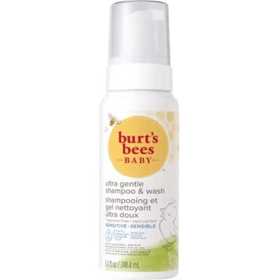 Burt's Bees Baby Shampoo et Gel Douche Ultra Doux - Baby Shampoo & Wash - Publicité Burt's Bees Baby Shampoo et Gel Douche Ultra Doux - Baby Shampoo & Wash - Publicité