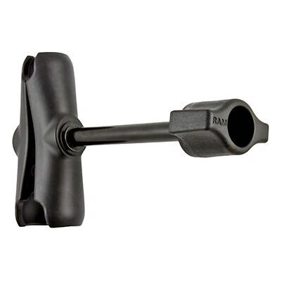 RAM Mounts RAM-B-201-ALA1-KRU Mounting Kit - Black Aluminium RAM Mounts RAM-B-201-ALA1-KRU Mounting Kit - Black Aluminium