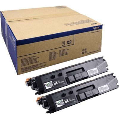 Brother TN-329BKTWIN Dobbelt pak af toner - Toner Cartridge Brother TN-329BKTWIN Dobbelt pak af toner - Toner Cartridge