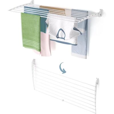 Foxydry - Fold Down - 118x50x50 cm - Étendoir à linge - Publicité Foxydry - Fold Down - 118x50x50 cm - Étendoir à linge - Publicité