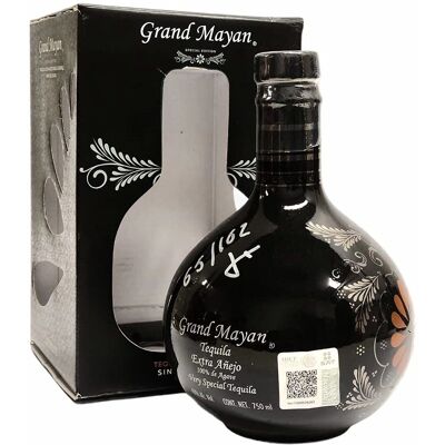 Grand Mayan ULTRA AGED Single Barrel Tequila - 100% de Agave - 0,7l Coffret Cadeau - Publicité Grand Mayan ULTRA AGED Single Barrel Tequila - 100% de Agave - 0,7l Coffret Cadeau - Publicité