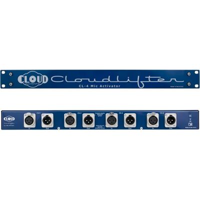 Cloud Microphones Cloudlifter CL-4 Microphone Preamplifier - Microphone Type: Passive Cloud Microphones Cloudlifter CL-4 Microphone Preamplifier - Microphone Type: Passive