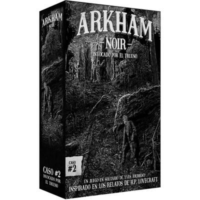 Asmodee Arkham Noir 2 Invocé par le Tonnerre - Jeu de Cartes Solo Asmodee Arkham Noir 2 Invocé par le Tonnerre - Jeu de Cartes Solo