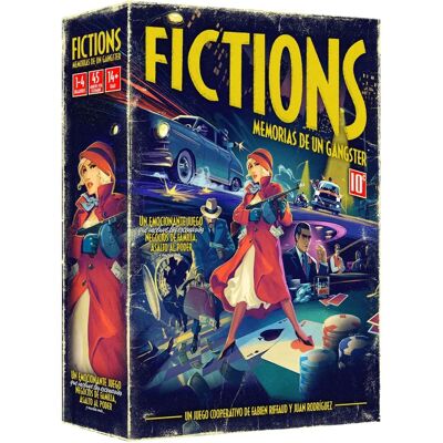 Ludonova Fictions: Memorias De Un Gangster - Juego de Mesa Multicolor Ludonova Fictions: Memorias De Un Gangster - Juego de Mesa Multicolor