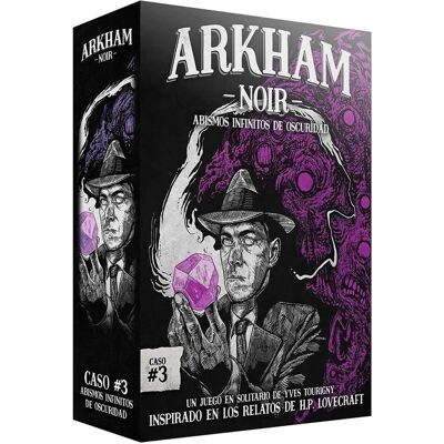 Asmodee Arkham Noir 3 Jeu de cartes solo Infinite Abysses of Darkness Asmodee Arkham Noir 3 Jeu de cartes solo Infinite Abysses of Darkness