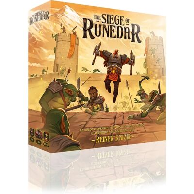 Ludonova L'assedio di Runedar - Gioco da tavolo - Difesa della fortezza medievale Ludonova L'assedio di Runedar - Gioco da tavolo - Difesa della fortezza medievale