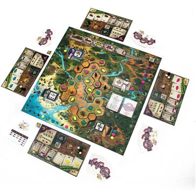 Ludonova Ceylon Gioco da Tavolo - Industria del Tè Strategica Ludonova Ceylon Gioco da Tavolo - Industria del Tè Strategica