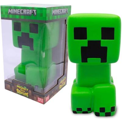 Just Toys Minecraft Creeper anti-stress figuur - 25cm Just Toys Minecraft Creeper anti-stress figuur - 25cm