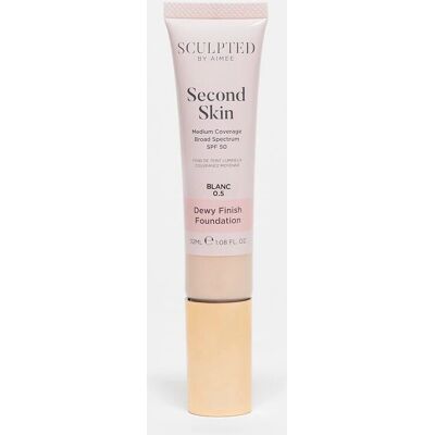 Sculpted By Aimee - Second Skin Dewy Foundation - Porcelain Sculpted By Aimee - Second Skin Dewy Foundation - Porcelain