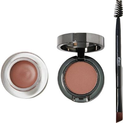 Bperfect Indestructi'Brow Lock & Load Eyebrow Pomade & Powder Duo - Irid Brown Bperfect Indestructi'Brow Lock & Load Eyebrow Pomade & Powder Duo - Irid Brown