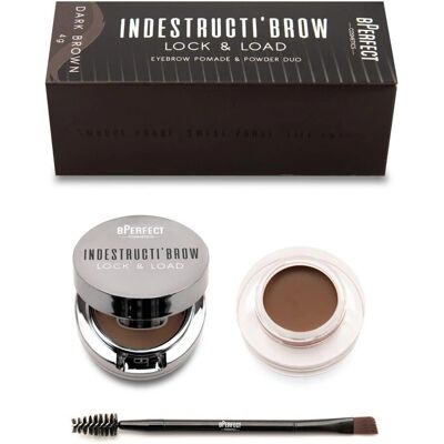 Dúo de cejas Bperfect Indestructi'Brow Lock & Load - Marrón oscuro Dúo de cejas Bperfect Indestructi'Brow Lock & Load - Marrón oscuro