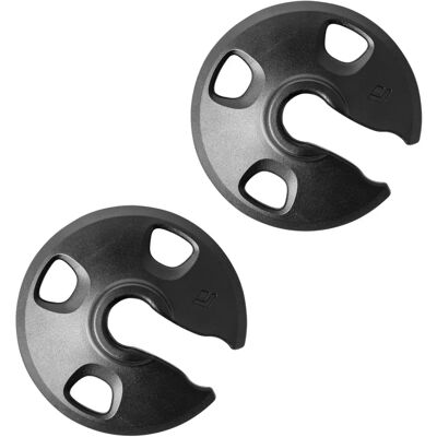 Black Diamond SNOW Z POLE BASKETS - Tilbehør til turskistaver - svart Black Diamond SNOW Z POLE BASKETS - Tilbehør til turskistaver - svart