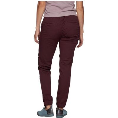 Pantalons en coton Black Diamond Notion pour femmes - Rouge - Publicité Pantalons en coton Black Diamond Notion pour femmes - Rouge - Publicité