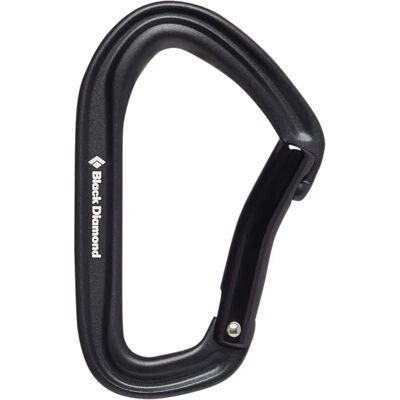 Black Diamond HotForge Zakřivený karabiner - Lehká a odolná horolezecká výbava Black Diamond HotForge Zakřivený karabiner - Lehká a odolná horolezecká výbava
