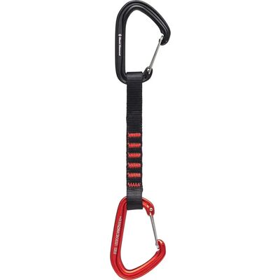 Black Diamond Hotwire Quickdraw - 12cm - Rød/Svart/Octane - Hurtigklype Black Diamond Hotwire Quickdraw - 12cm - Rød/Svart/Octane - Hurtigklype
