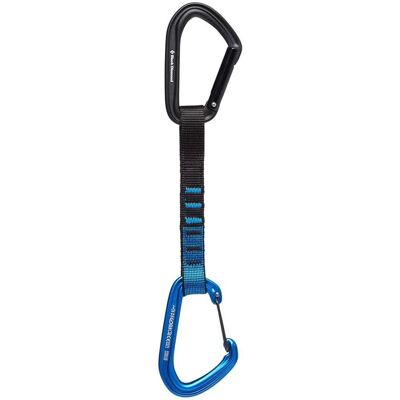 Black Diamond HotForge Hybrid Quickdraw - Blauw - 16cm Black Diamond HotForge Hybrid Quickdraw - Blauw - 16cm