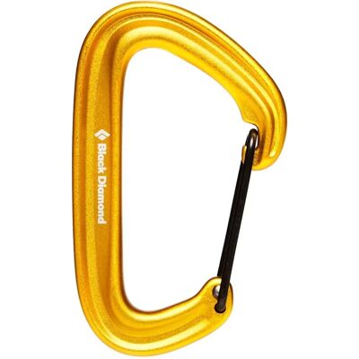 Black Diamond Litewire Karabinek - Żółty - Karabinek do Wspinaczki Black Diamond Litewire Karabinek - Żółty - Karabinek do Wspinaczki