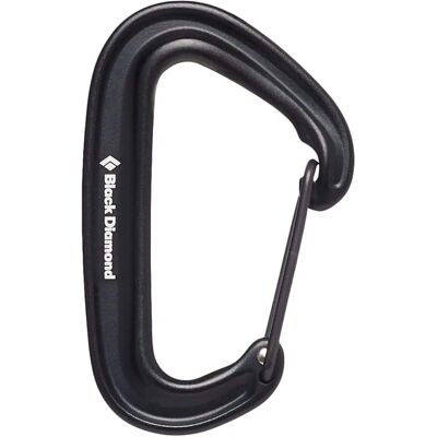 Black Diamond Miniwire Karabiner - Lett, Holdbar, Enkel å Klippe Black Diamond Miniwire Karabiner - Lett, Holdbar, Enkel å Klippe