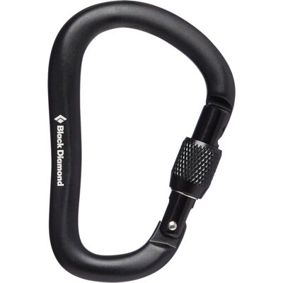 Karabiner Black Diamond RockLock - Šroubovací, Černá - Horolezectví a Rappelling Karabiner Black Diamond RockLock - Šroubovací, Černá - Horolezectví a Rappelling