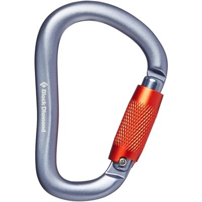 Hák Black Diamond Rocklock Twistlock - Šedá - Velikost One Size - Horolezecké vybavení Hák Black Diamond Rocklock Twistlock - Šedá - Velikost One Size - Horolezecké vybavení