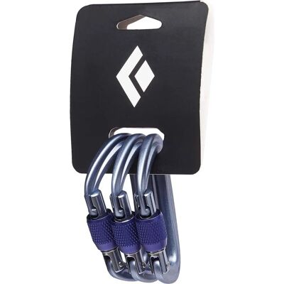 Black Diamond Liteforge Skládací karabiny 3 ks Horolezectví Black Diamond Liteforge Skládací karabiny 3 ks Horolezectví