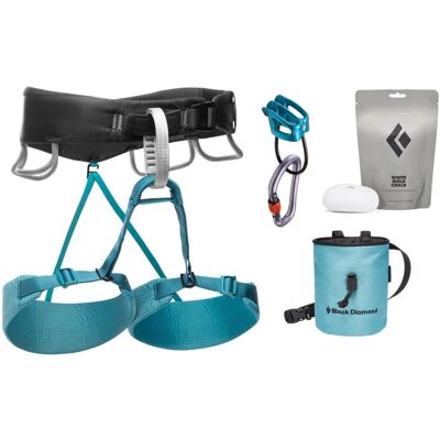 Black Diamond Momentum Kvinne Klatresele Sett - Aqua Verde Black Diamond Momentum Kvinne Klatresele Sett - Aqua Verde