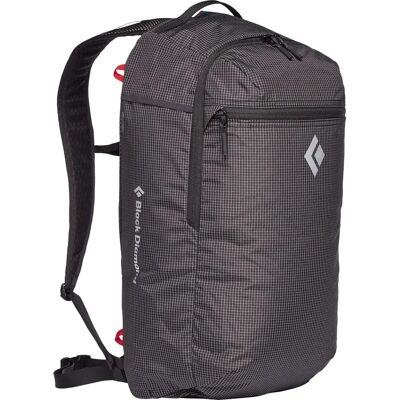 Black Diamond Trail Zip 18 - Lekki plecak na dzień - Czarny i w kratkę Black Diamond Trail Zip 18 - Lekki plecak na dzień - Czarny i w kratkę