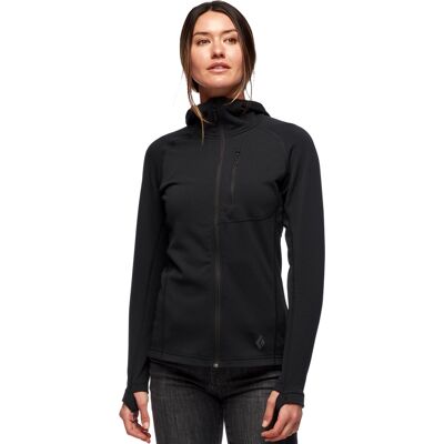 Black Diamond Coefficient Hoody - Damesweatshirt för hela året - 178-182 cm/XL Black Diamond Coefficient Hoody - Damesweatshirt för hela året - 178-182 cm/XL