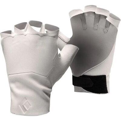Black Diamond Crack Gloves - Ergonomické bílé horolezecké rukavice Black Diamond Crack Gloves - Ergonomické bílé horolezecké rukavice
